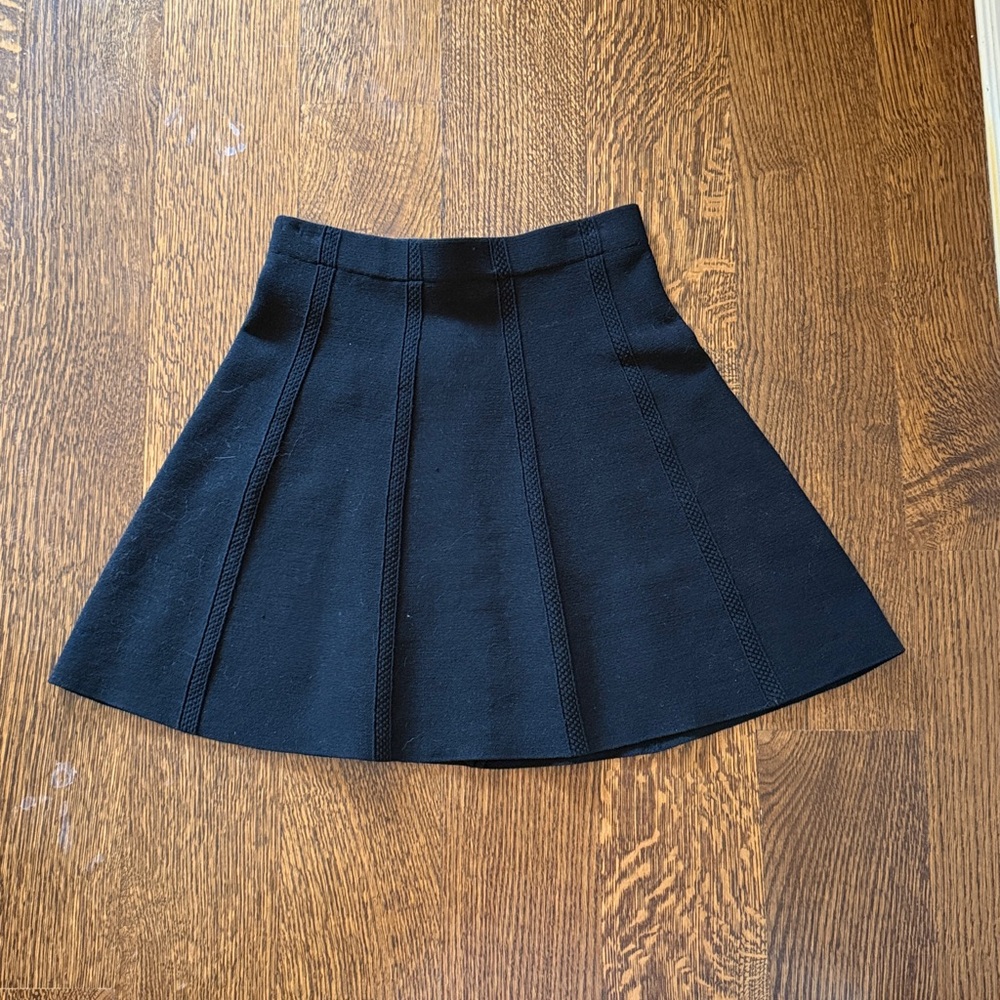 Zara Black Knit Skirt
